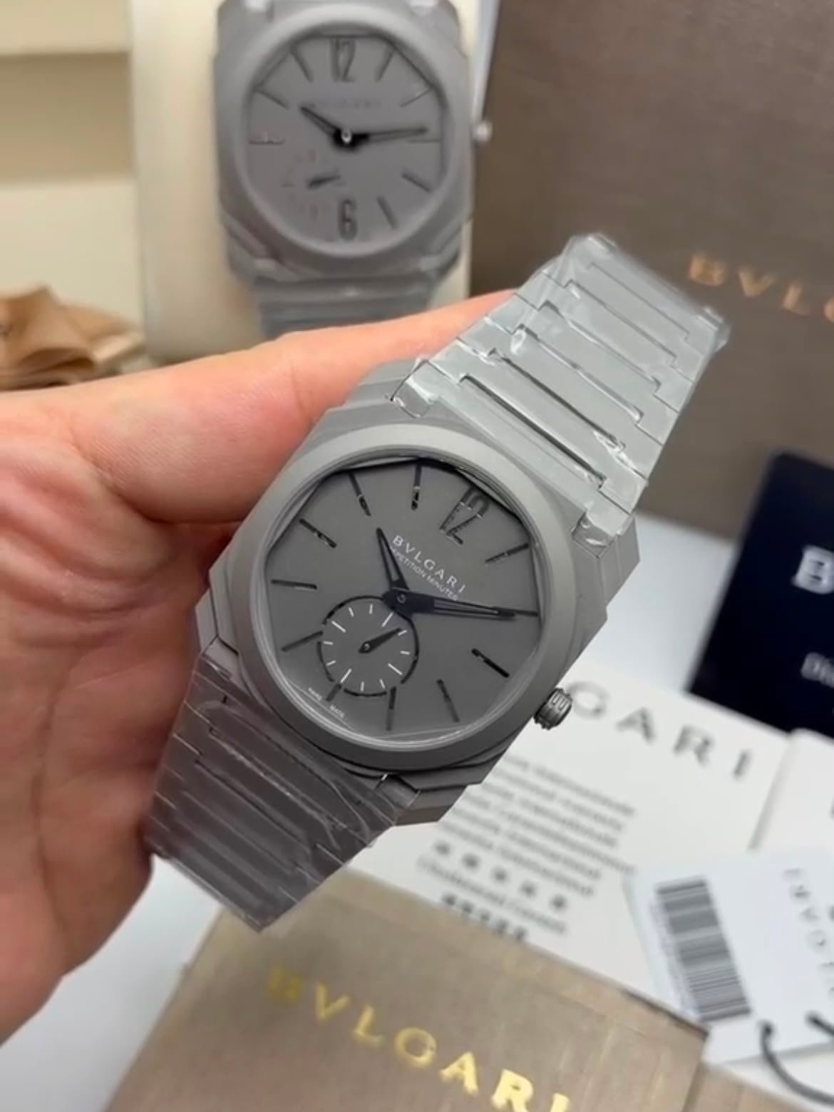 Bvlgari Octo Finissimo Middle East 40mm – AÇO MOSTRADOR CINZA
