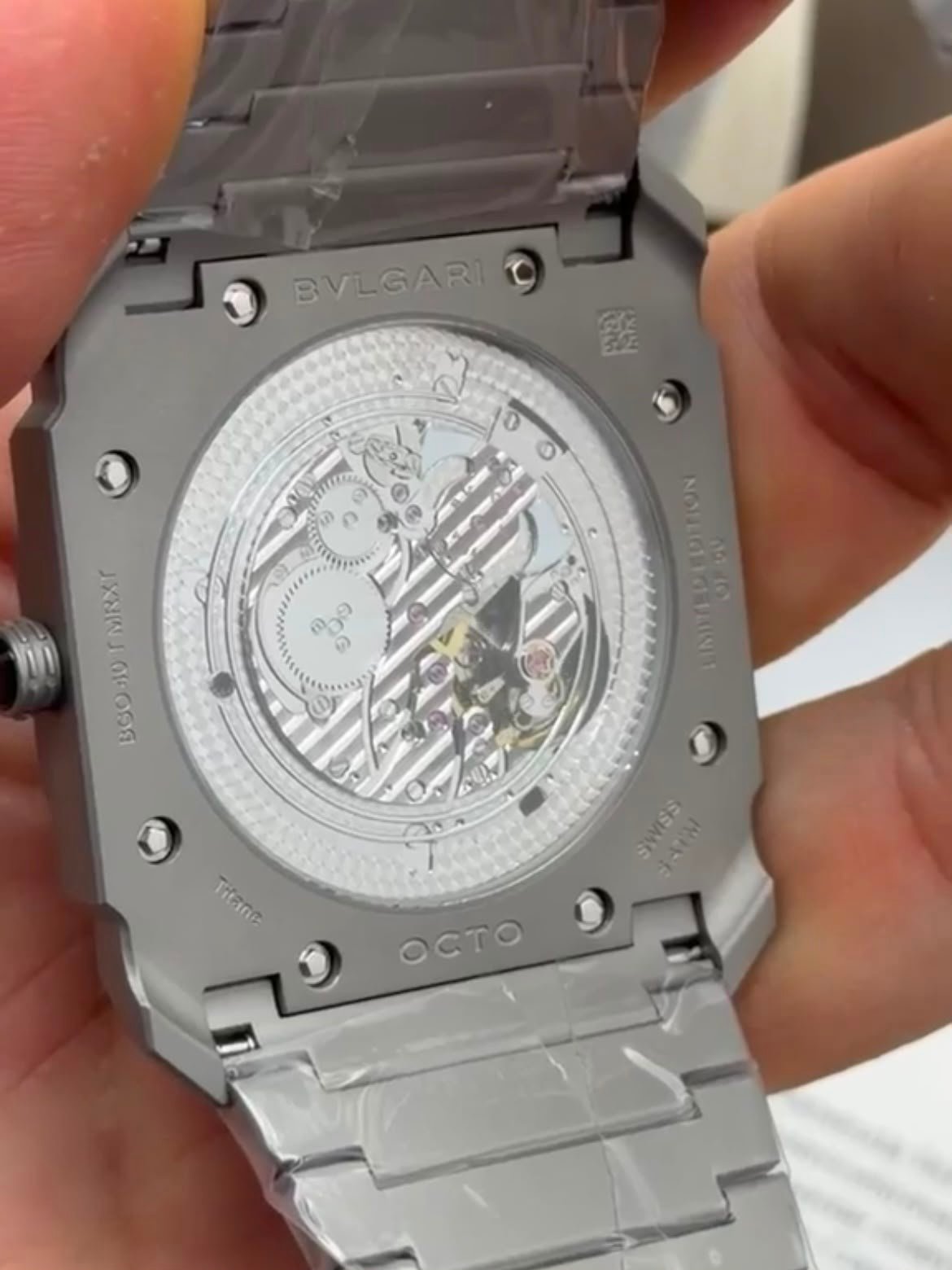 Bvlgari Octo Finissimo Middle East 40mm – AÇO MOSTRADOR CINZA - Imagem 5