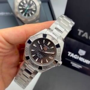 TAG Heuer Aquaracer Solargraph 43mm - AÇO MOSTRADOR PRETO