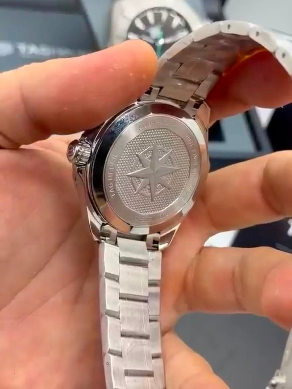 TAG Heuer Aquaracer Solargraph 43mm - AÇO MOSTRADOR AZUL - Imagem 2