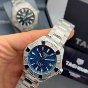 TAG Heuer Aquaracer Solargraph 43mm - AÇO MOSTRADOR AZUL