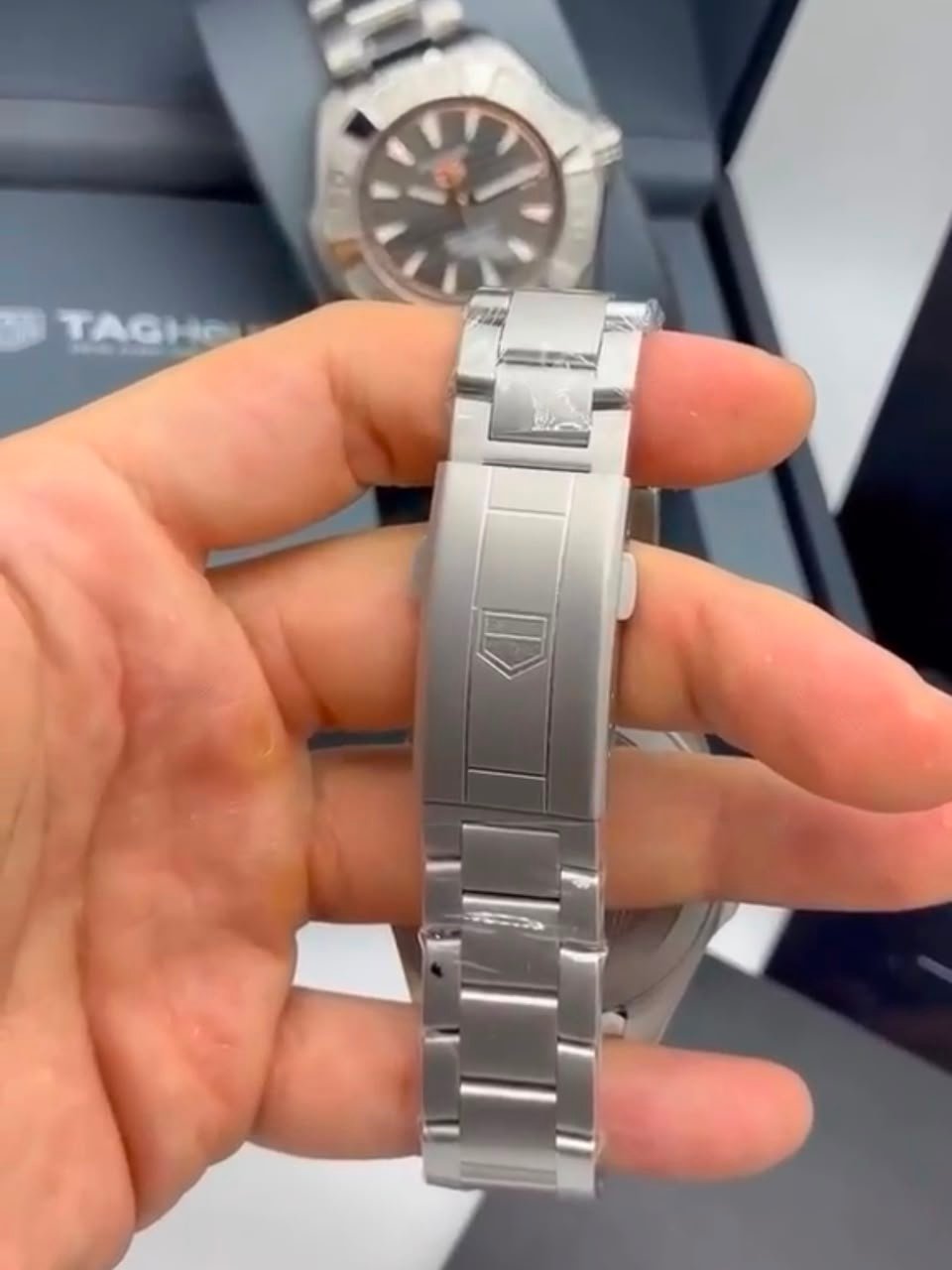 TAG Heuer Aquaracer Solargraph 43mm - AÇO MOSTRADOR PRETO - Imagem 5