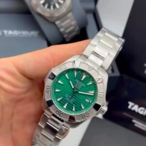 TAG Heuer Aquaracer Solargraph 43mm – AÇO MOSTRADOR VERDE