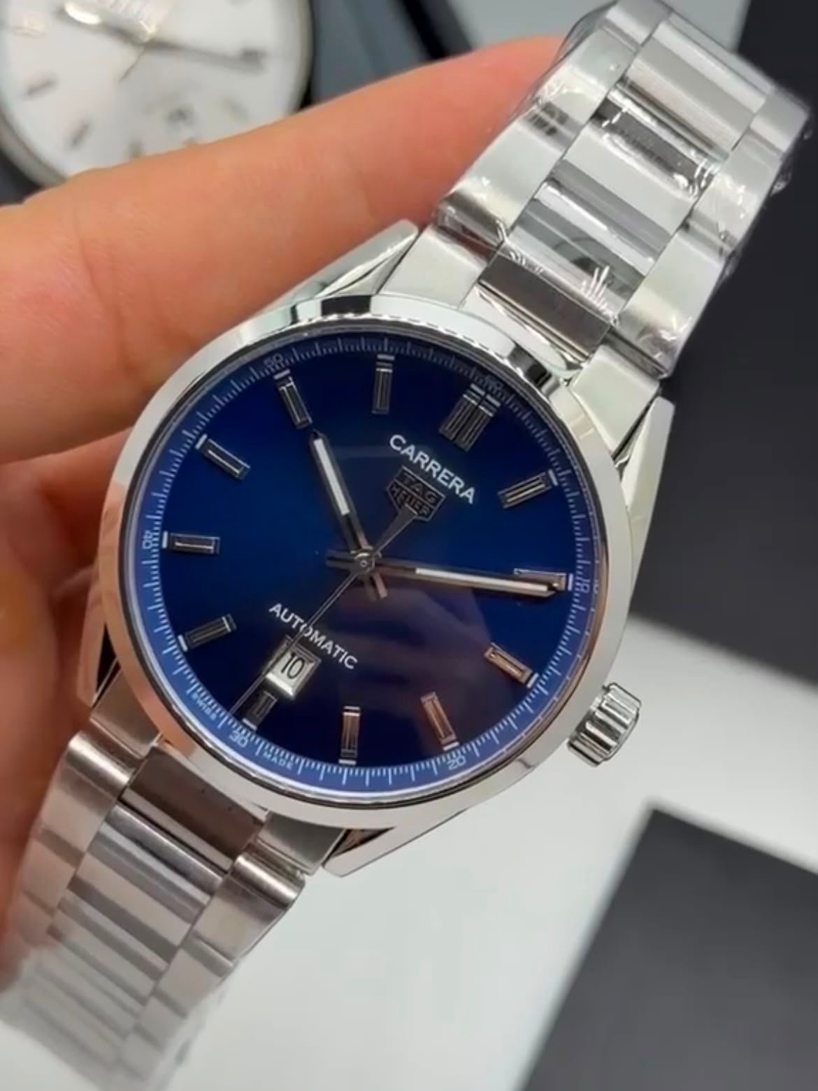 TAG Heuer Carrera 41mm - AÇO MOSTRADOR AZUL - Imagem 4