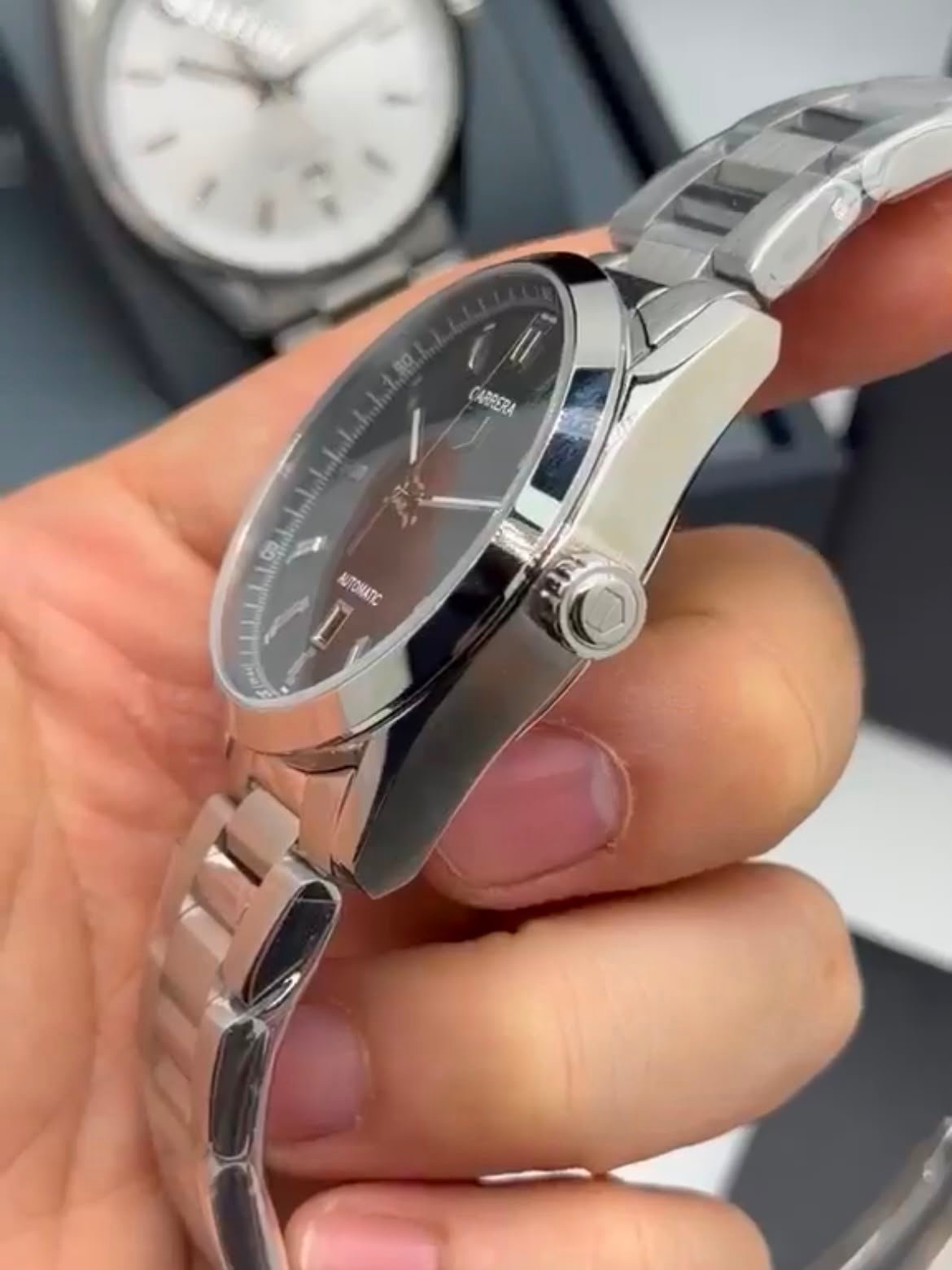 TAG Heuer Carrera 41mm - AÇO MOSTRADOR PRETO - Imagem 5