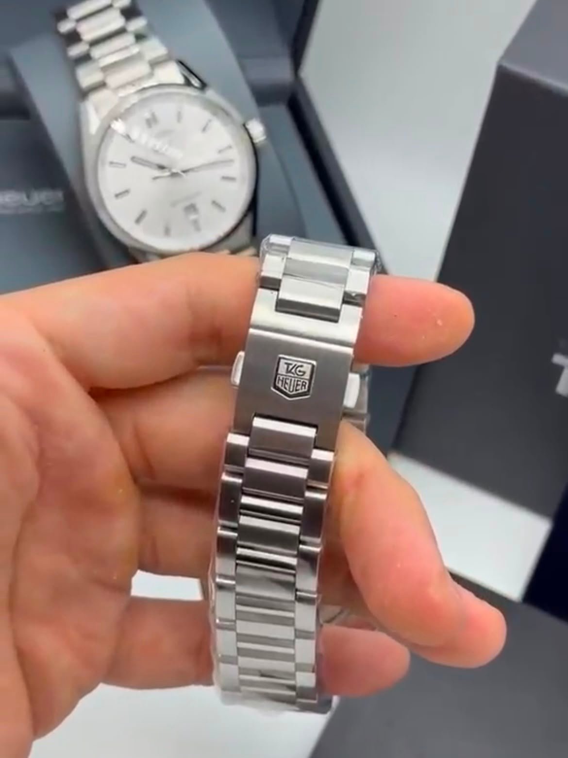 TAG Heuer Carrera Day-Date 41mm - AÇO MOSTRADOR PRETO - Imagem 2