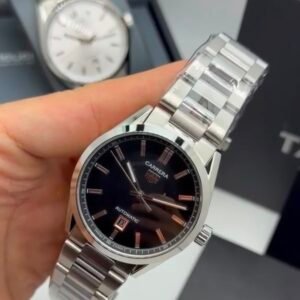 TAG Heuer Carrera Day-Date 41mm - AÇO MOSTRADOR PRETO