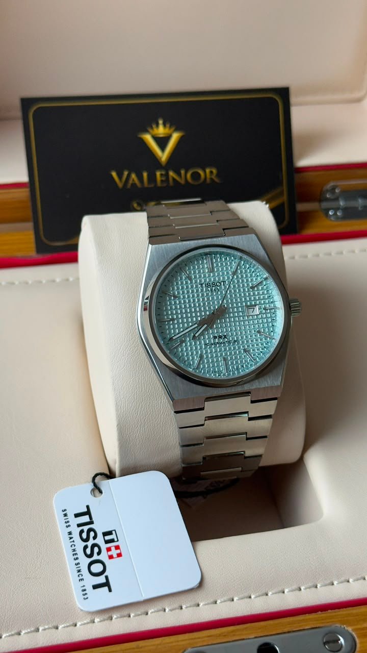 Tissot PRX Powermatic 40mm - Aço Mostrador Tiffany - Imagem 2