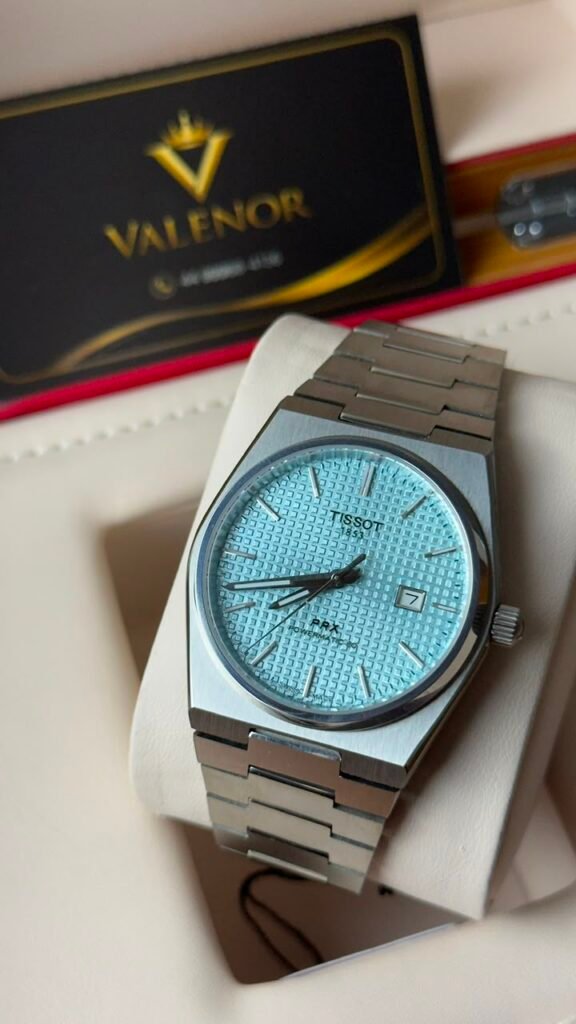 Tissot PRX Powermatic 40mm - Aço Mostrador Tiffany