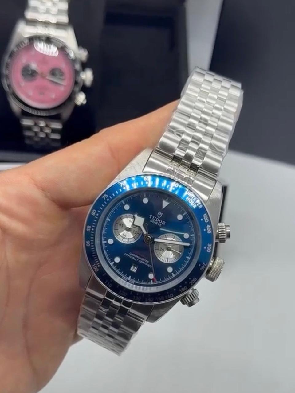 Tudor Black Bay Chrono 41mm - AÇO MOSTRADOR AZUL - Imagem 2