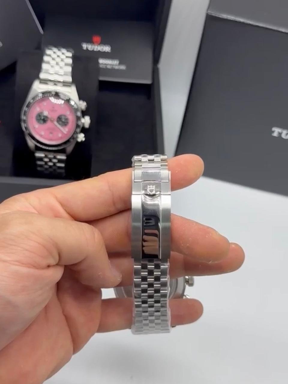 Tudor Black Bay Chrono 41mm - AÇO MOSTRADOR PRETO - Imagem 5