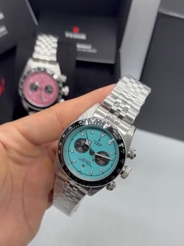 Tudor Black Bay Chrono 41mm - AÇO MOSTRADOR TIFFANY