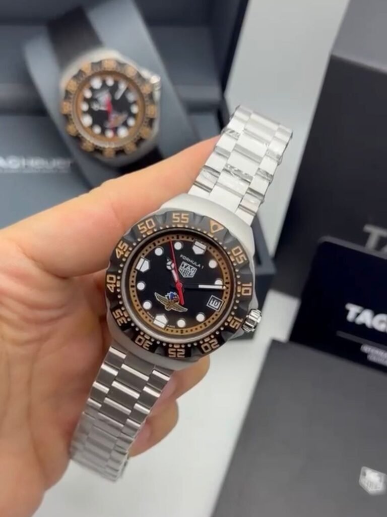 TAG HEUER formula 1 motors Indianápolis 38MM - AÇO MOSTRADOR PRETO
