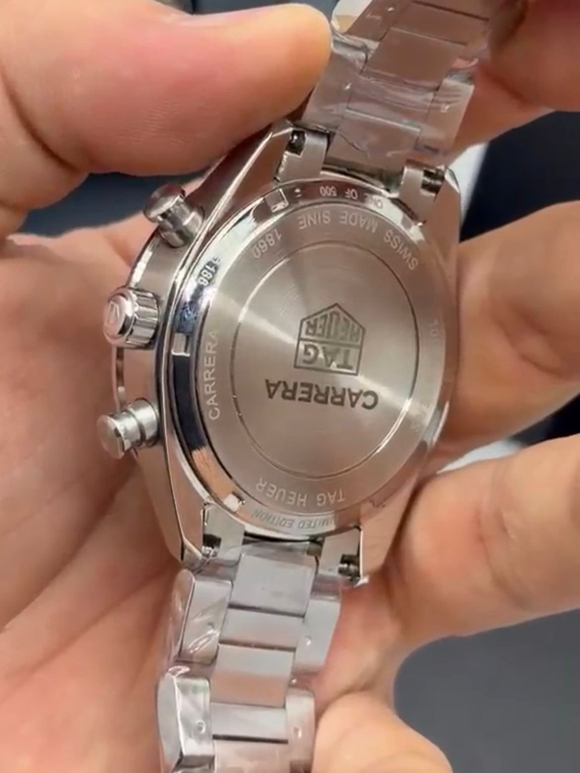 TAG Heuer Carrera 40mm - AÇO MOSTRADOR VERDE - Imagem 2