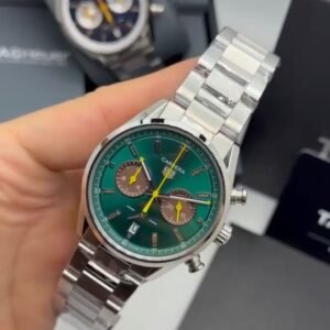TAG Heuer Carrera 40mm - AÇO MOSTRADOR VERDE