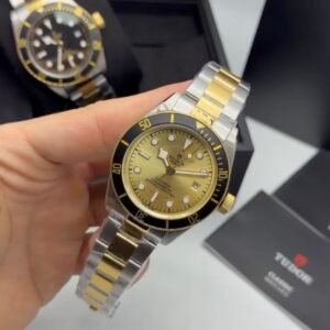 Tudor Black Bay 41mm - AÇO COM DOURADO MOSTRADOR DOURADO