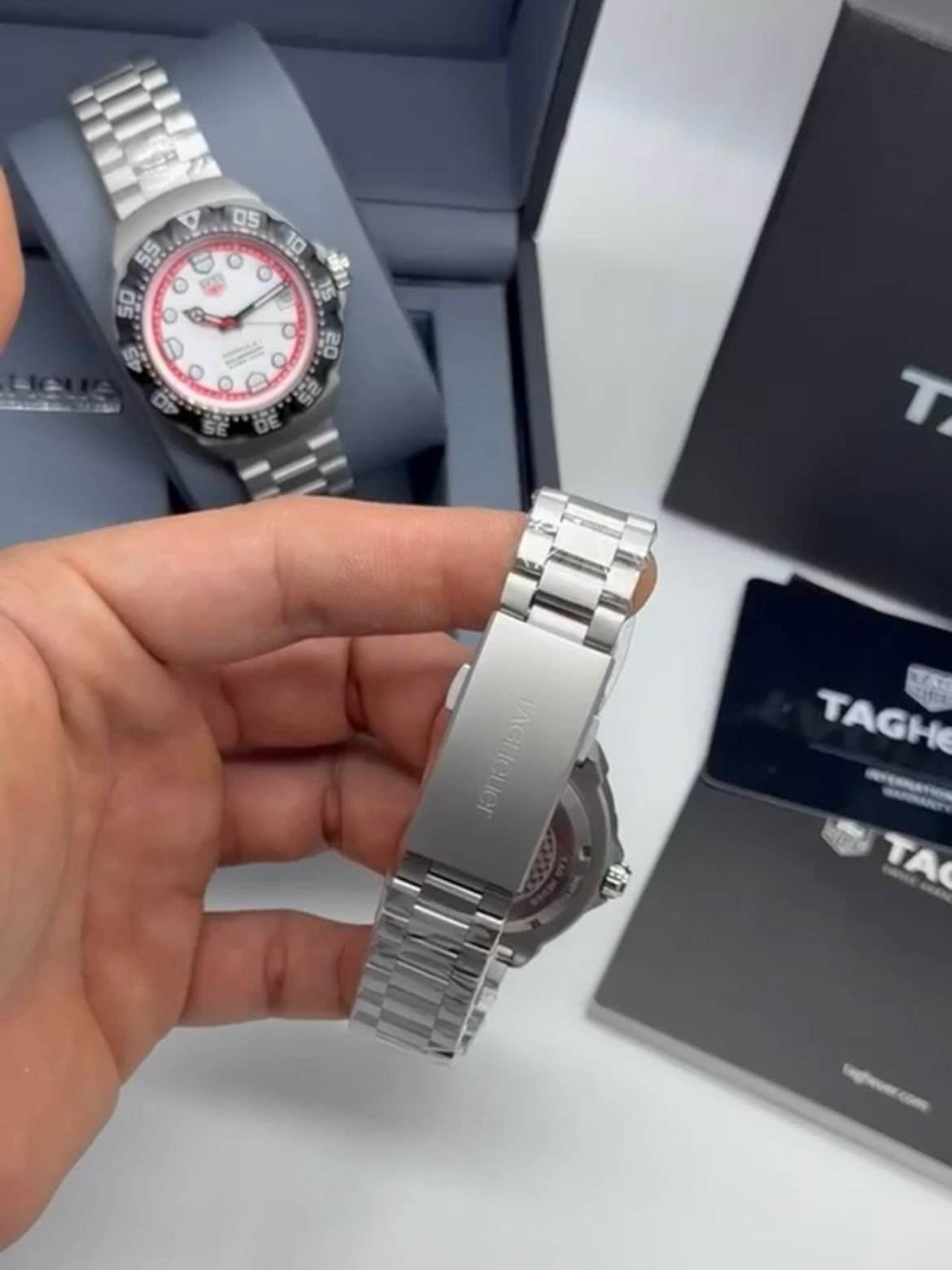 TAG HEUER formula 1 motors Indianápolis 38MM – AÇO MOSTRADOR PRETO - Imagem 2