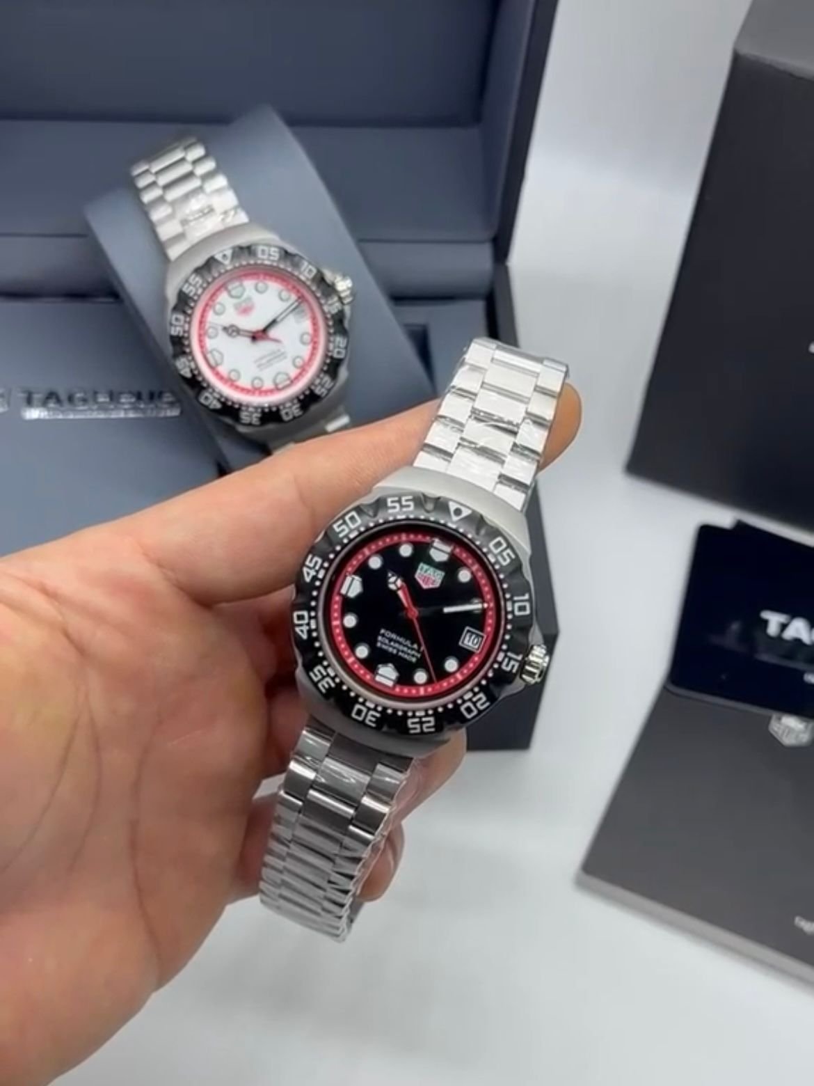 TAG HEUER formula 1 motors Indianápolis 38MM – AÇO MOSTRADOR PRETO