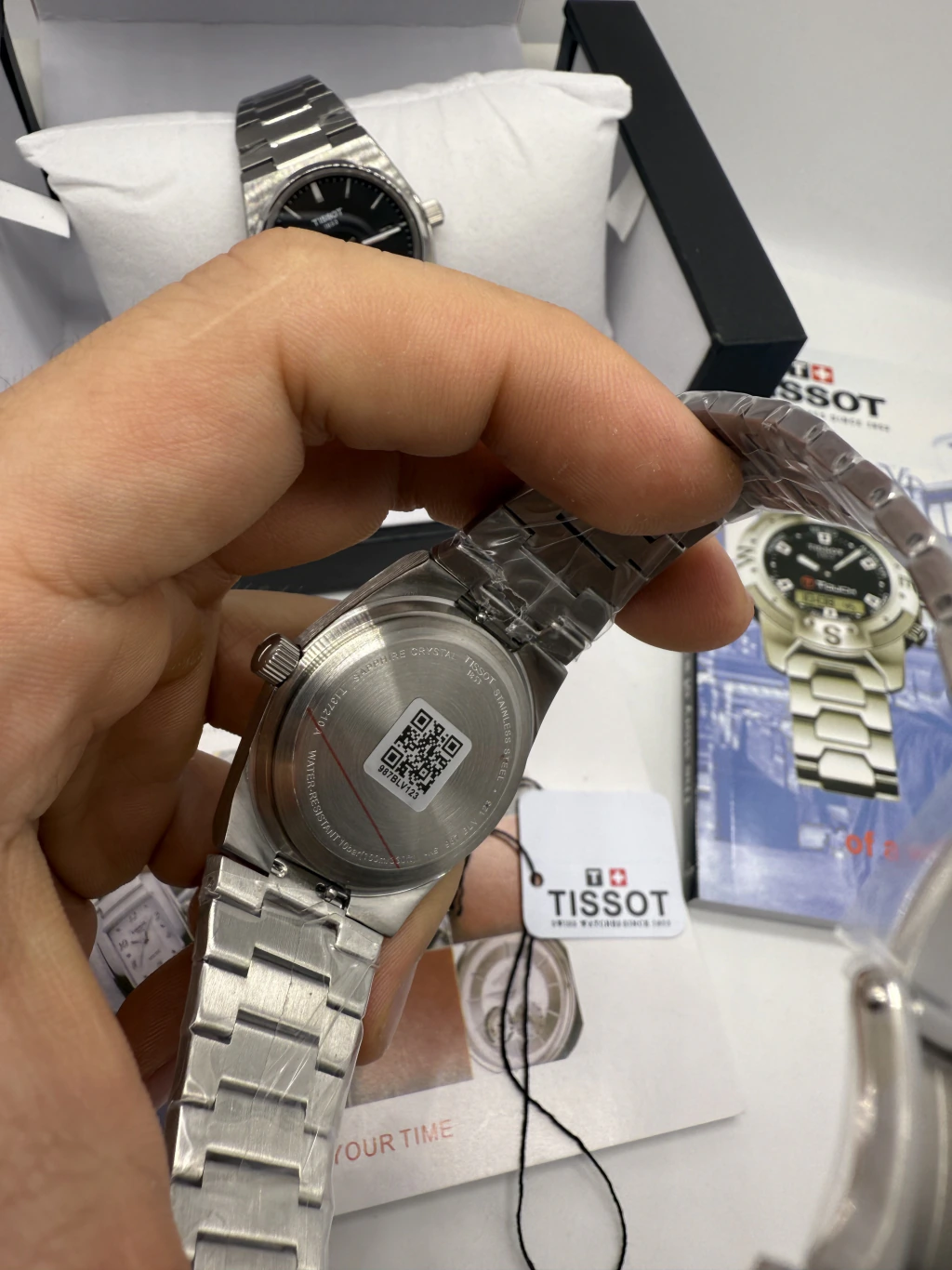 Tissot PRX Powermatic 36mm - AÇO MOSTRADOR BRANCO - Imagem 3