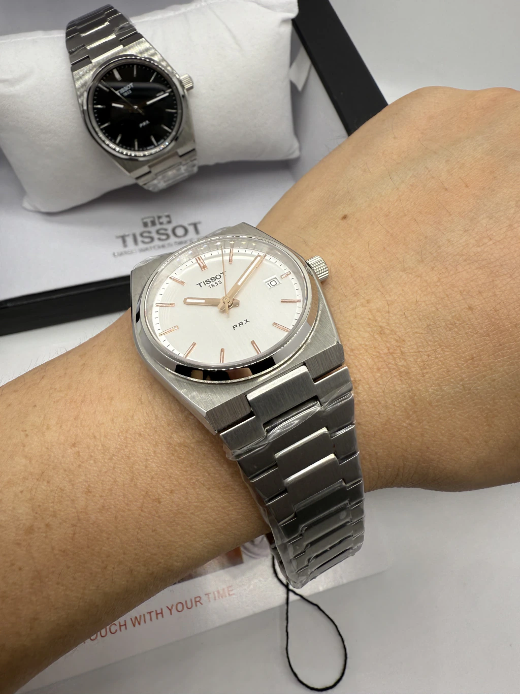 Tissot PRX Powermatic 36mm - AÇO MOSTRADOR BRANCO - Imagem 5