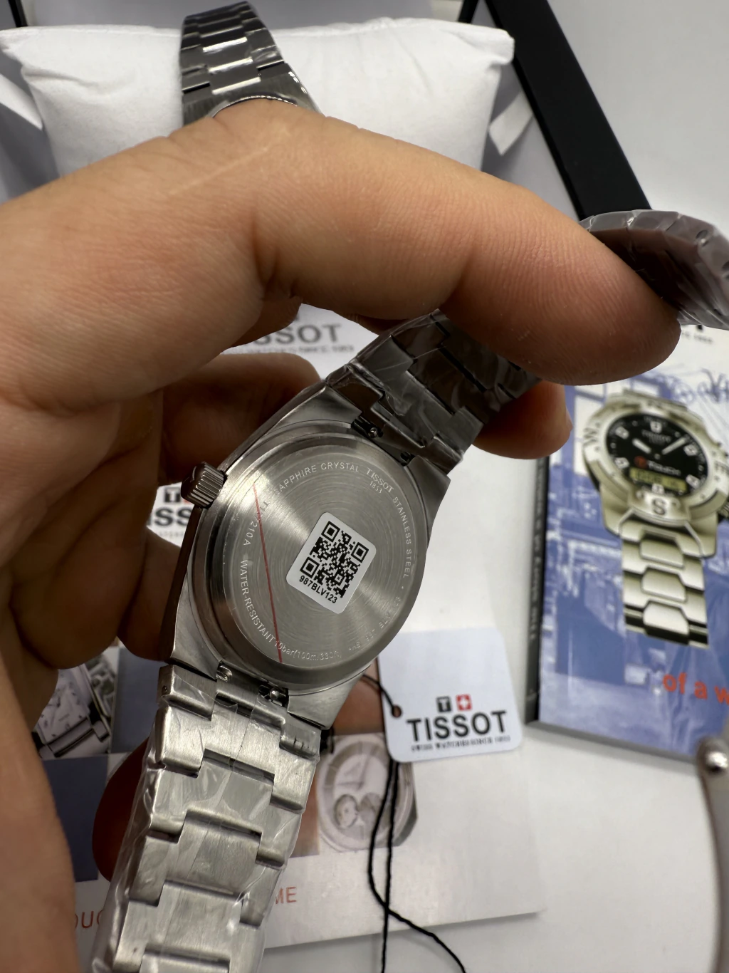 Tissot PRX Powermatic 36mm - AÇO MOSTRADOR PRETO - Imagem 3