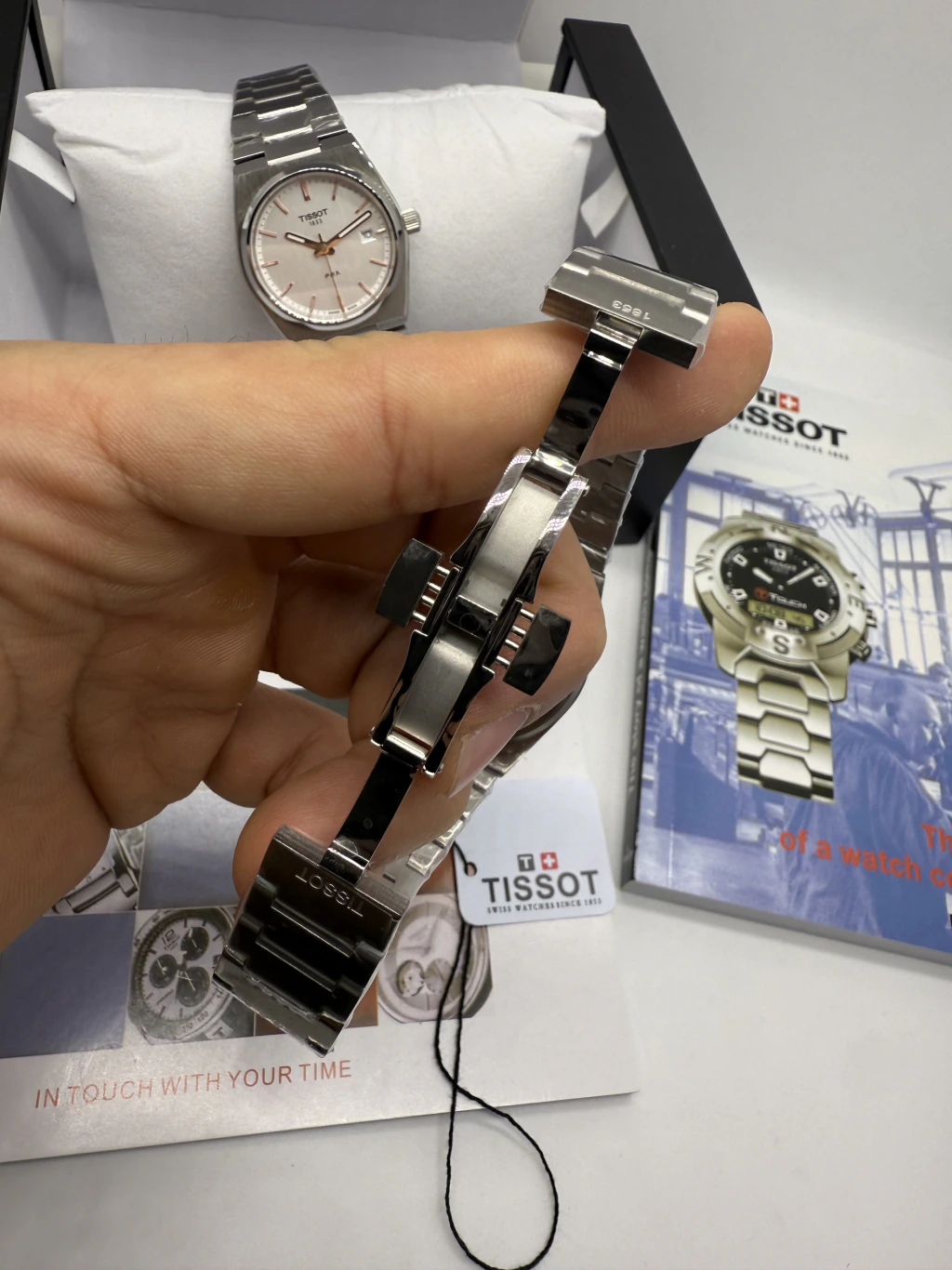 Tissot PRX Powermatic 36mm - AÇO MOSTRADOR PRETO - Imagem 4