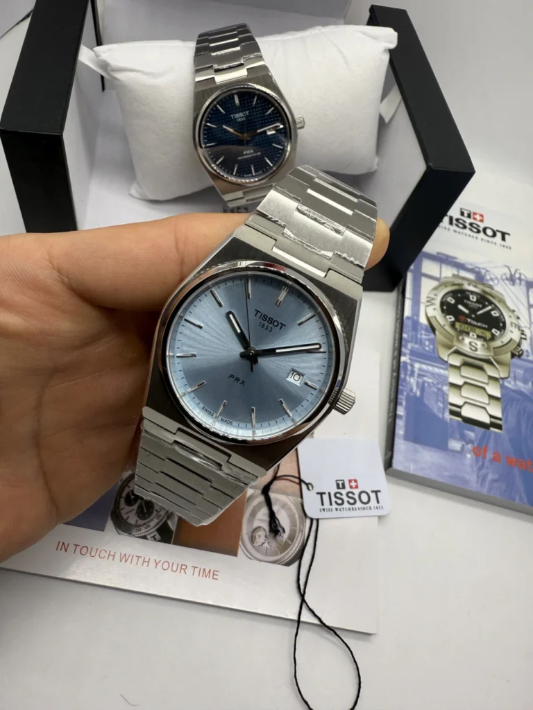 Tissot PRX Powermatic 36mm - AÇO MOSTRADOR AZUL CLARO