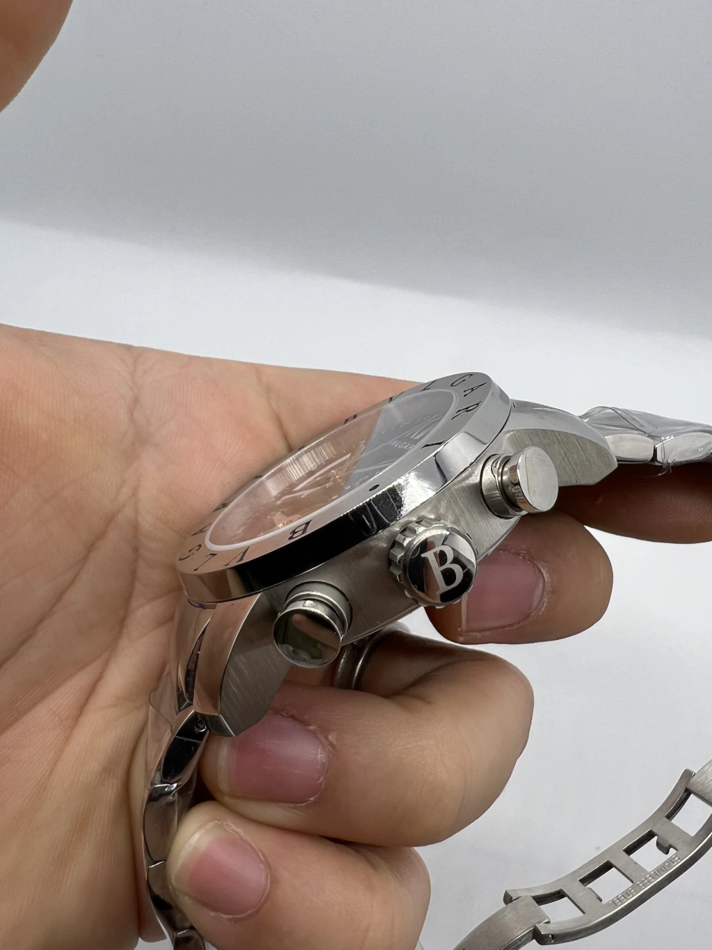 Bvlgari Iron Man Tourbillon 47mm - AÇO MOSTRADOR PRETO - Imagem 2