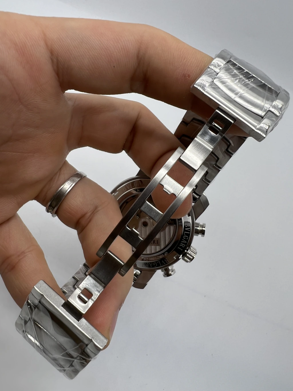 Bvlgari Iron Man Tourbillon 47mm - AÇO MOSTRADOR BRANCO - Imagem 4