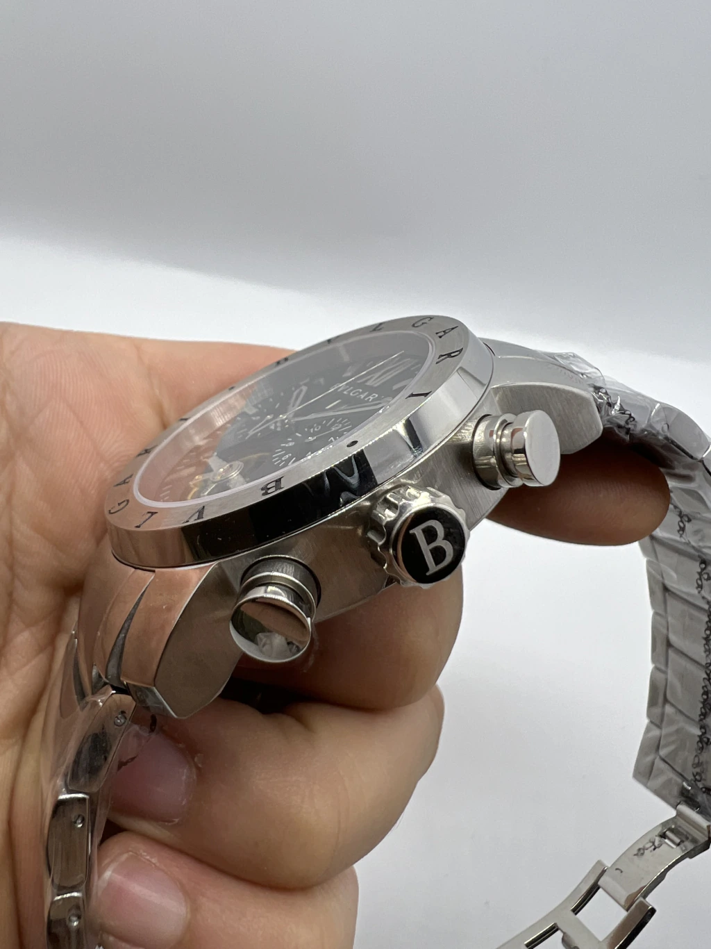 Bvlgari Iron Man Tourbillon 47mm - AÇO MOSTRADOR PRETO - Imagem 2
