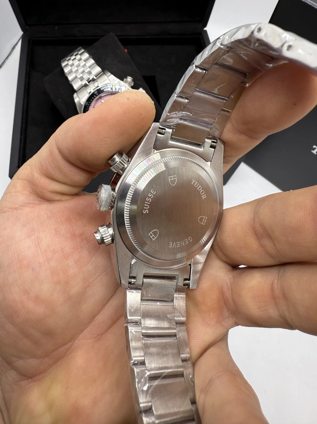 Tudor Black Bay Chrono 41mm - AÇO MOSTRADOR COLORS - Imagem 3