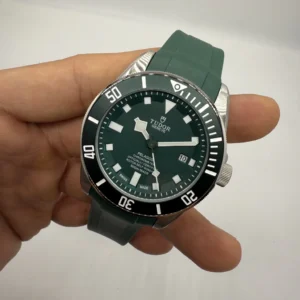 Tudor Pelagos 41mm - AÇO MOSTRADOR VERDE - SILICONE