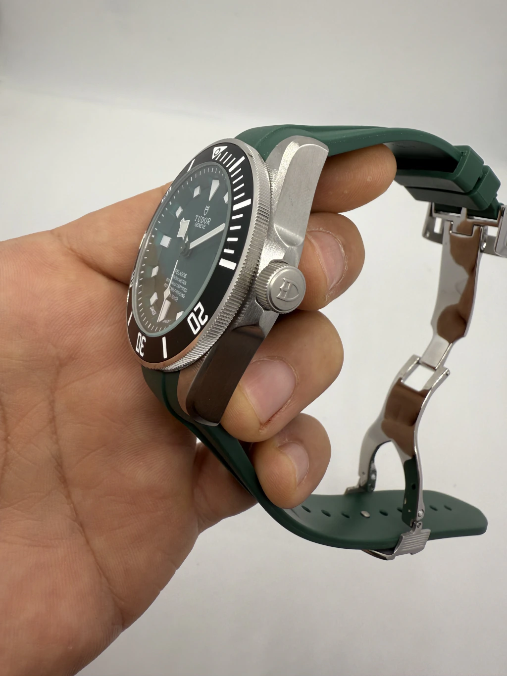 Tudor Pelagos 41mm - AÇO MOSTRADOR VERDE - SILICONE - Imagem 2
