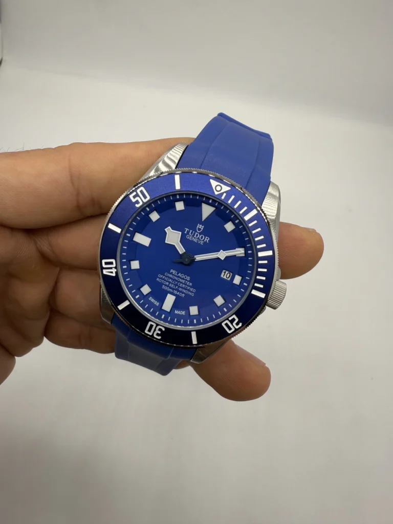Tudor Pelagos Azul 41mm - AÇO MOSTRADOR AZUL - SILICONE