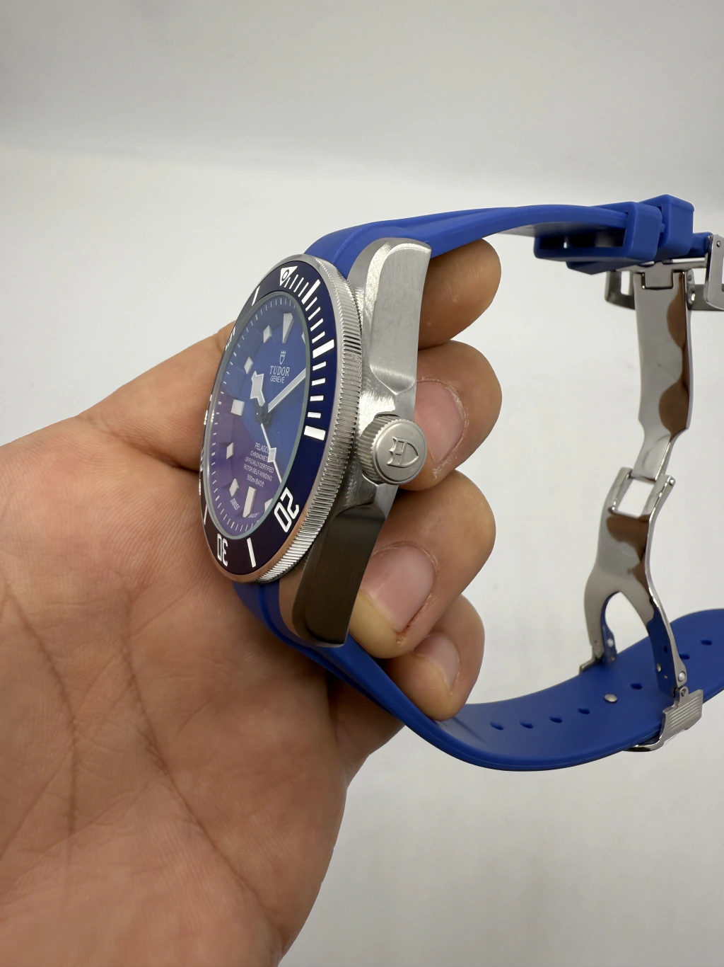 Tudor Pelagos Azul 41mm - AÇO MOSTRADOR AZUL - SILICONE - Imagem 2