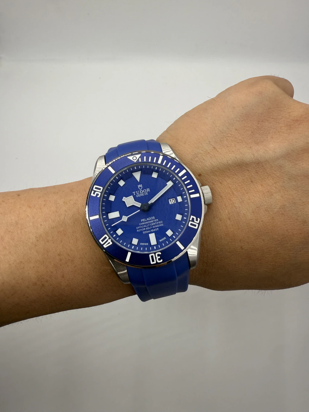 Tudor Pelagos Azul 41mm - AÇO MOSTRADOR AZUL - SILICONE - Imagem 5