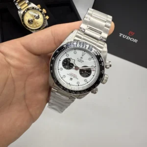 Tudor Black Bay Chrono 41mm - AÇO MOSTRADOR BRANCO