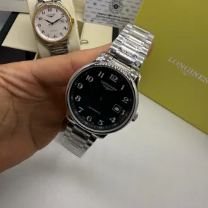 Longines Automatic 40mm - AÇO MOSTRADOR PRETO
