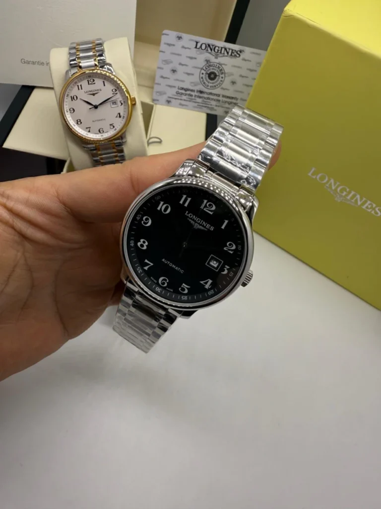 Longines Automatic 40mm - AÇO MOSTRADOR PRETO