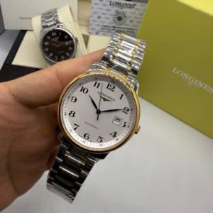 Longines Automatic 40mm - AÇO COM DOURADO MOSTRADOR BRANCO