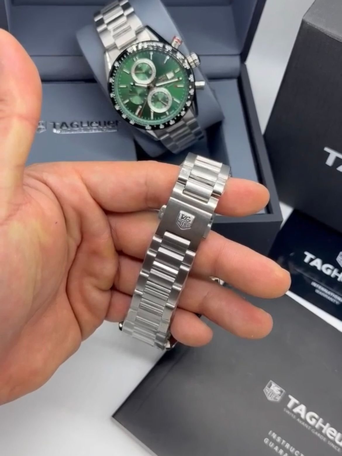 TAG Heuer Carrera 42mm - AÇO MOSTRADOR BRANCO - Imagem 3