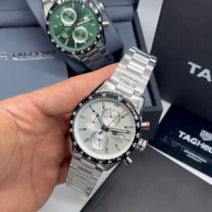 TAG Heuer Carrera 42mm - AÇO MOSTRADOR BRANCO