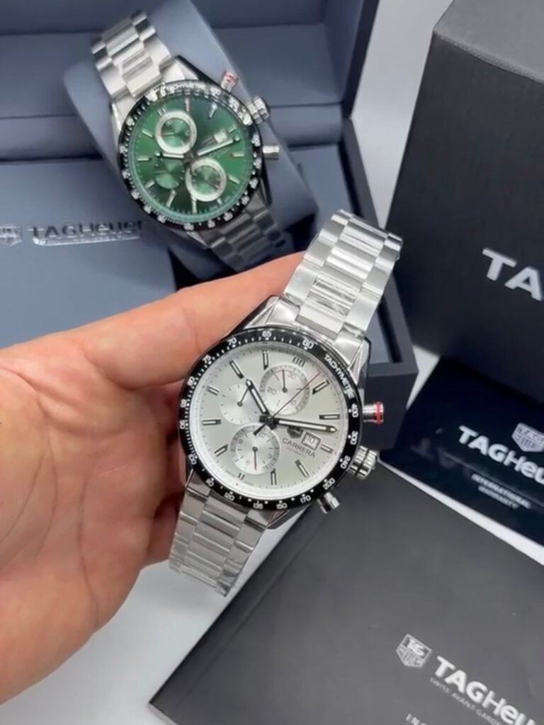 TAG Heuer Carrera 42mm - AÇO MOSTRADOR BRANCO