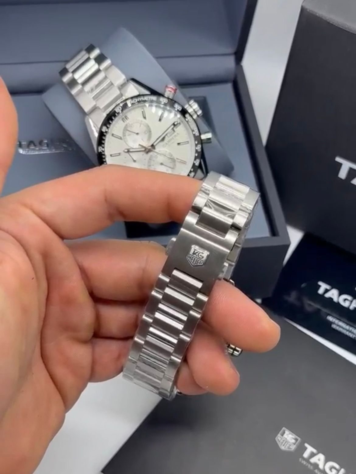 TAG Heuer Carrera 42mm – AÇO MOSTRADOR VERDE - Imagem 2