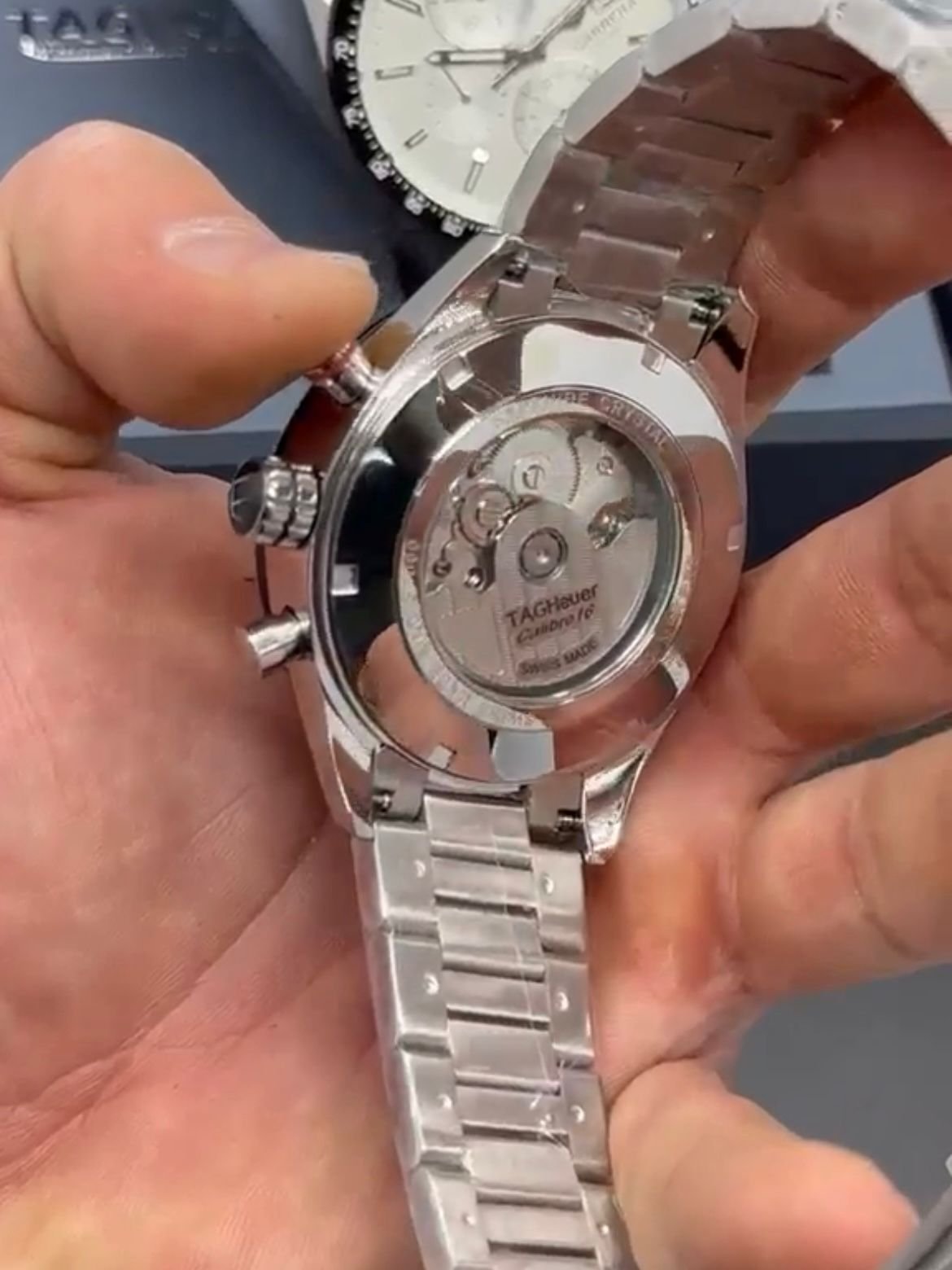 TAG Heuer Carrera 42mm – AÇO MOSTRADOR VERDE - Imagem 5