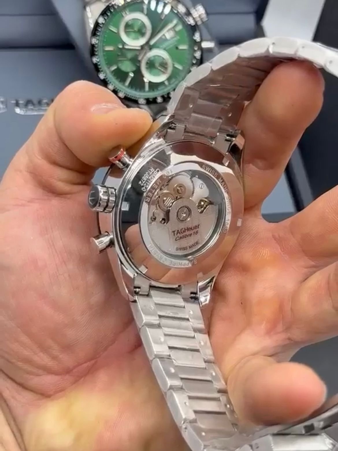 TAG Heuer Carrera 42mm – AÇO MOSTRADOR PRETO - Imagem 2