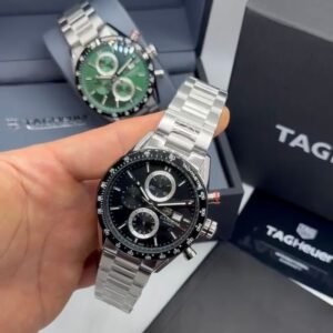 TAG Heuer Carrera 42mm – AÇO MOSTRADOR PRETO