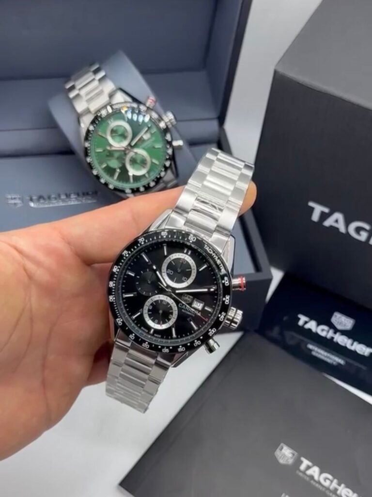 TAG Heuer Carrera 42mm – AÇO MOSTRADOR PRETO