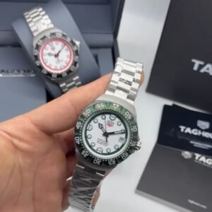 TAG HEUER formula 1 motors Indianápolis 38MM – AÇO MOSTRADOR BRANCO