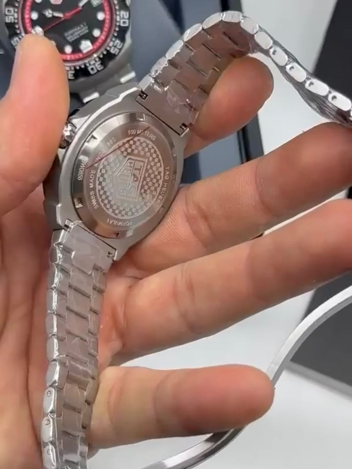 TAG HEUER formula 1 motors Indianápolis 38MM – AÇO MOSTRADOR BRANCO - Imagem 2